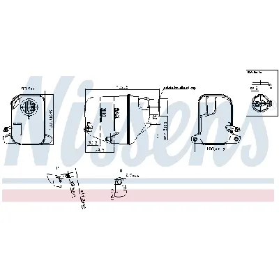 Ekspanzioni sud, rashladna tečnost NISSENS NIS 996168 IC-G0SEW9