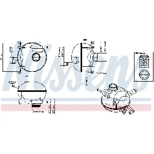 Ekspanzioni sud, rashladna tečnost NISSENS NIS 996171 IC-G0SEWA