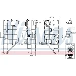 Ekspanzioni sud, rashladna tečnost NISSENS NIS 996182 IC-G0SEWF
