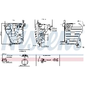 Ekspanzioni sud, rashladna tečnost NISSENS NIS 996236 IC-G0SEWN