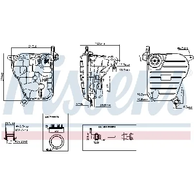 Ekspanzioni sud, rashladna tečnost NISSENS NIS 996236 IC-G0SEWN