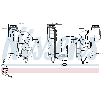 Ekspanzioni sud, rashladna tečnost NISSENS NIS 996242 IC-G0SEWP