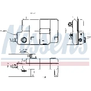 Ekspanzioni sud, rashladna tečnost NISSENS NIS 996260 IC-G0SEWT