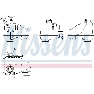 Ekspanzioni sud, rashladna tečnost NISSENS NIS 996264 IC-G0SEWX