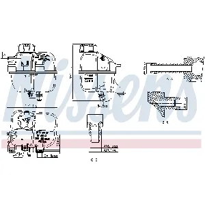 Ekspanzioni sud, rashladna tečnost NISSENS NIS 996266 IC-G0SEWZ