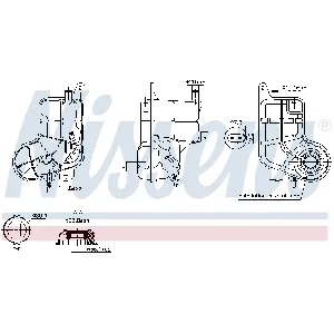 Ekspanzioni sud, rashladna tečnost NISSENS NIS 996288 IC-G0WC84