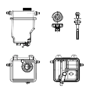 Ekspanzioni sud, rashladna tečnost NRF NRF 454036 IC-G0QBVQ