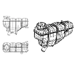 Ekspanzioni sud, rashladna tečnost NRF NRF 454044 IC-G0QBVY