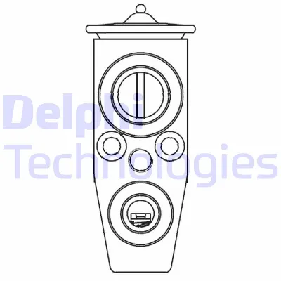 Ekspanzioni ventil, klima-uređaj DELPHI CB1007V IC-G05QQG