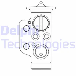 Ekspanzioni ventil, klima-uređaj DELPHI CB1009V IC-G05QQI