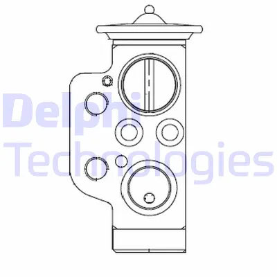 Ekspanzioni ventil, klima-uređaj DELPHI CB1009V IC-G05QQI