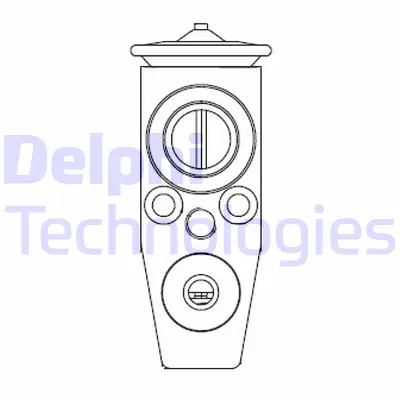 Ekspanzioni ventil, klima-uređaj DELPHI CB1011V IC-G05QQJ