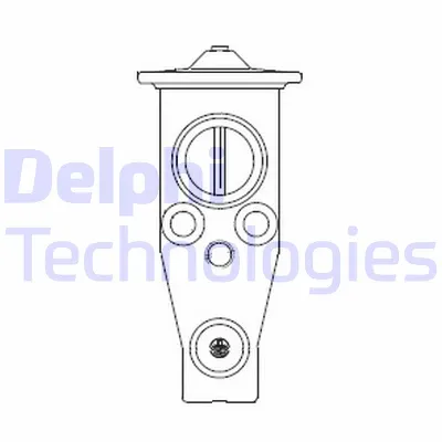 Ekspanzioni ventil, klima-uređaj DELPHI CB1017V IC-G05IP3