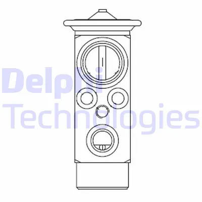 Ekspanzioni ventil, klima-uređaj DELPHI CB1020V IC-G05QQP