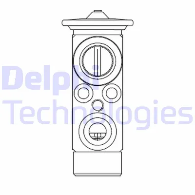 Ekspanzioni ventil, klima-uređaj DELPHI CB1021V IC-G05QQQ