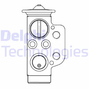 Ekspanzioni ventil, klima-uređaj DELPHI CB1022V IC-G05QQR