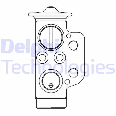 Ekspanzioni ventil, klima-uređaj DELPHI CB1022V IC-G05QQR