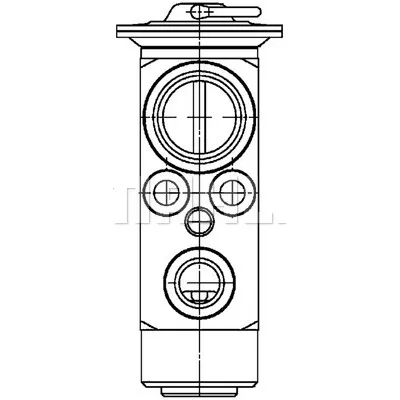 Ekspanzioni ventil, klima-uređaj MAHLE AVE 23 000P IC-G0KD0T
