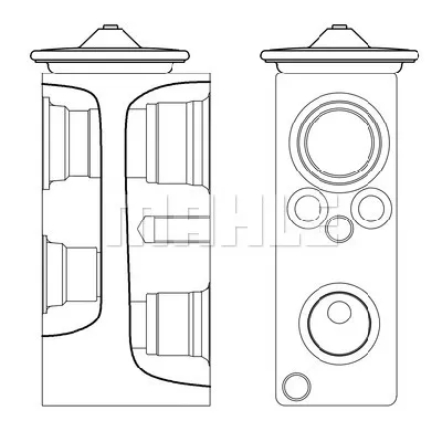 Ekspanzioni ventil, klima-uređaj MAHLE AVE 3 000S IC-G0KD0M