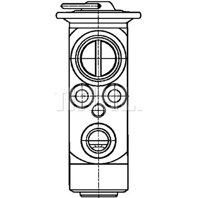 Ekspanzioni ventil, klima-uređaj MAHLE AVE 57 000P IC-G0KD11