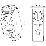 Ekspanzioni ventil, klima-uređaj MAHLE AVE 72 000P IC-G0KD15