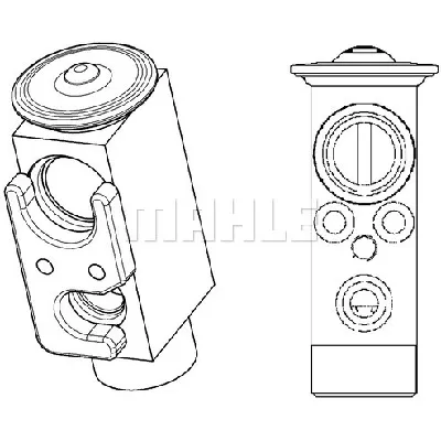 Ekspanzioni ventil, klima-uređaj MAHLE AVE 72 000P IC-G0KD15