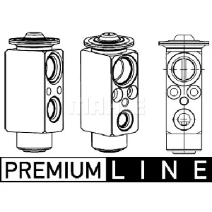 Ekspanzioni ventil, klima-uređaj MAHLE AVE 79 000P IC-G0KD18