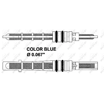 Ekspanzioni ventil, klima-uređaj NRF NRF 38207 IC-C561FF