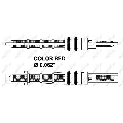 Ekspanzioni ventil, klima-uređaj NRF NRF 38208 IC-B2C7C2