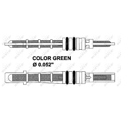 Ekspanzioni ventil, klima-uređaj NRF NRF 38353 IC-B2C7C7