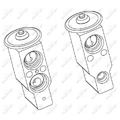 Ekspanzioni ventil, klima-uređaj NRF NRF 38360 IC-B2C7C8