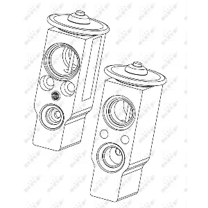 Ekspanzioni ventil, klima-uređaj NRF NRF 38361 IC-C2FEEE