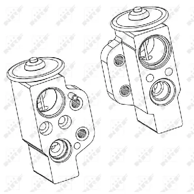 Ekspanzioni ventil, klima-uređaj NRF NRF 38368 IC-B2C7CB