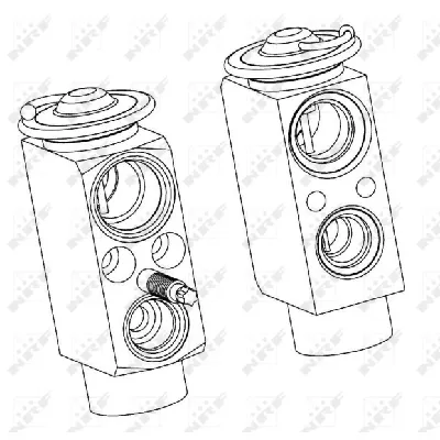 Ekspanzioni ventil, klima-uređaj NRF NRF 38405 IC-B2C7D9