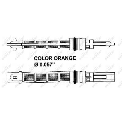 Ekspanzioni ventil, klima-uređaj NRF NRF 38449 IC-D42C80