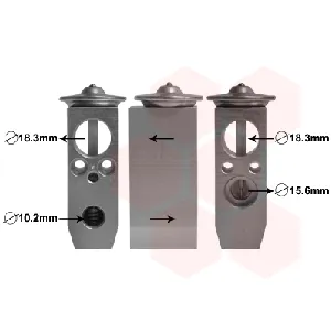 Ekspanzioni ventil, klima-uređaj VAN WEZEL WEZ25001291 IC-E274C4