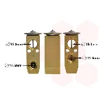 Ekspanzioni ventil, klima-uređaj VAN WEZEL WEZ33001371 IC-E274D4