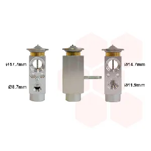 Ekspanzioni ventil, klima-uređaj VAN WEZEL WEZ37001580 IC-E274DF