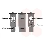 Ekspanzioni ventil, klima-uređaj VAN WEZEL WEZ53001638 IC-E274F7