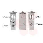 Ekspanzioni ventil, klima-uređaj VAN WEZEL WEZ59001171 IC-E27507