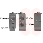 Ekspanzioni ventil, klima-uređaj VAN WEZEL WEZ83001186 IC-E27519