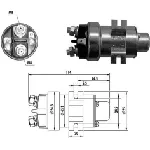 Elektromagnetni prekidač, starter MAGNETI MARELLI 940113050019 IC-B4B1F4 Elektromagnetni prekidač, starter MAGNETI MARELLI 940113050019 IC-B4B1F4