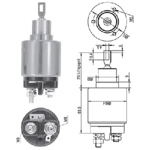 Elektromagnetni prekidač, starter MAGNETI MARELLI 940113050128 IC-A874A9