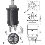 Elektromagnetni prekidač, starter MAGNETI MARELLI 940113050314 IC-A86F27 Elektromagnetni prekidač, starter MAGNETI MARELLI 940113050314 IC-A86F27