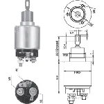 Elektromagnetni prekidač, starter MAGNETI MARELLI 940113050344 IC-A874BD Elektromagnetni prekidač, starter MAGNETI MARELLI 940113050344 IC-A874BD