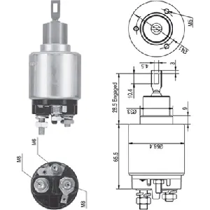 Elektromagnetni prekidač, starter MAGNETI MARELLI 940113050344 IC-A874BD