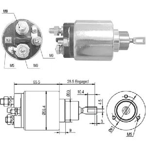 Elektromagnetni prekidač, starter MAGNETI MARELLI 940113050363 IC-A874BC