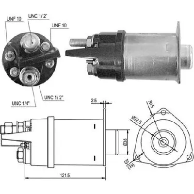 Elektromagnetni prekidač, starter MAGNETI MARELLI 940113050426 IC-A8742E