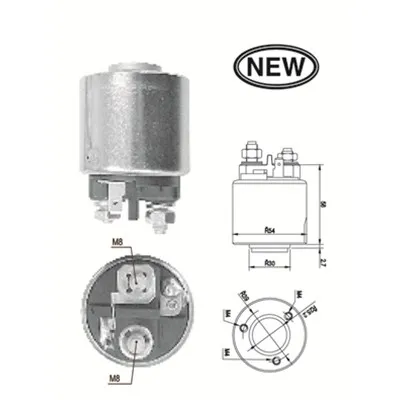 Elektromagnetni prekidač, starter MAGNETI MARELLI 940113050540 IC-B2A8E1