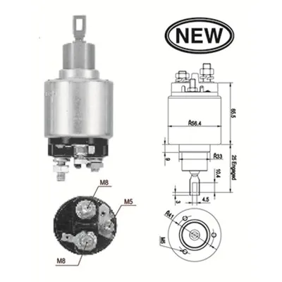 Elektromagnetni prekidač, starter MAGNETI MARELLI 940113050557 IC-B2A8E9